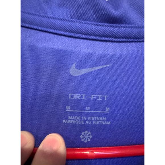 Nike Dri-FIT Women's M Blue Shirt - Picture 3 of 5